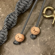 100 Unfertige Holzperlen - Individuell gravierte Holzperlen personalisiert - 12 mm, 18 mm, 20 mm, 25 mm Runde helle Naturperlen für Schmuckherstellung Armband