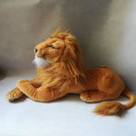 LightningStore Adorable Cute Sleeping Lying Lion Stuffed Animal Doll Realistic Looking Plush Toys Plushie Children's Gifts Animals