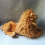 LightningStore Adorable Cute Sleeping Lying Lion Stuffed Animal Doll Realistic Looking Plush Toys Plushie Children's Gifts Animals