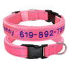 Custom Dog Collar Reflective with Pet Name Phone Number, Personalized Collar, Pet Collar, Personalized Dog Collar, Small Medium Large Dogs