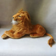 LightningStore Niedlicher Schlafender Liegender Löwe Kuscheltier Puppe Realistisch Aussehendes Plüschtier Plüsch Kinder Geschenk Tiere
