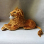LightningStore Adorable Cute Sleeping Lying Lion Stuffed Animal Doll Realistic Looking Plush Toys Plushie Children's Gifts Animals