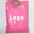 100 pezzi di sacchetti per la spesa personalizzati con logo per boutique - Sacchetti di plastica personalizzati con logo, sacchetti per la merce personalizzati con logo per attività commerciali