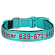 Gepersonaliseerde Halsband, Aangepaste Reflecterende Hondenhalsband met Huisdier Naam Telefoonnummer, Huisdier Halsband, Gepersonaliseerde Hondenhalsband, Kleine Middelgrote Grote Honden