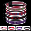 Gepersonaliseerde Halsband, Aangepaste Reflecterende Hondenhalsband met Huisdier Naam Telefoonnummer, Huisdier Halsband, Gepersonaliseerde Hondenhalsband, Kleine Middelgrote Grote Honden