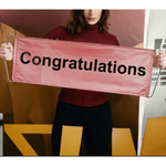 Custom Roll Up Handheld Banner - Personalized Hand Held Banner - Pop Up Shop Decor Display - Rollup Banner for Advertising - Custom Logo