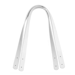 Leather Bag Handles With Rivet - Punch Hole Ready Handbag Handles - PU Leather Handle Purse Handle - DIY Bag Making Accessories Strap