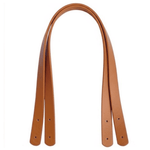 Leather Bag Handles With Rivet - Punch Hole Ready Handbag Handles - PU Leather Handle Purse Handle - DIY Bag Making Accessories Strap