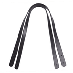 Leather Bag Handles With Rivet - Punch Hole Ready Handbag Handles - PU Leather Handle Purse Handle - DIY Bag Making Accessories Strap