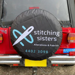 Custom Spare Tire Cover, Personalized Spare Tire Cover, Your Design Wheel Cover for Jeep Trailer RV SUV, Gift for Car Lover, Camping Gift