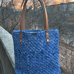 Leather Bag Handles With Rivet - Punch Hole Ready Handbag Handles - PU Leather Handle Purse Handle - DIY Bag Making Accessories Strap