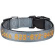 Gepersonaliseerde Halsband, Aangepaste Reflecterende Hondenhalsband met Huisdier Naam Telefoonnummer, Huisdier Halsband, Gepersonaliseerde Hondenhalsband, Kleine Middelgrote Grote Honden