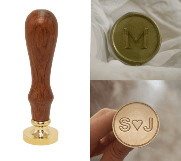 Egyedi viaszpecsét - személyre szabott viaszpecsét - egyedi viaszbélyeg - viasz címke - viasz matricák - viasz ragasztó rudak - levél kép logó monogram