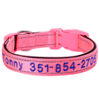 Gepersonaliseerde Halsband, Aangepaste Reflecterende Hondenhalsband met Huisdier Naam Telefoonnummer, Huisdier Halsband, Gepersonaliseerde Hondenhalsband, Kleine Middelgrote Grote Honden
