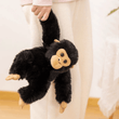 LightningStore Adorable Cute Black Baby Orangutan Monkey Stuffed Animal Doll Realistic Looking Plush Toys Plushie Children's Gifts Animals