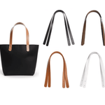 Leather Bag Handles With Rivet - Punch Hole Ready Handbag Handles - PU Leather Handle Purse Handle - DIY Bag Making Accessories Strap