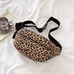 Leopard Cheetah Bum Bag - Festival Bag -  Fanny Pack - Women Fanny Pack - Waist Bag - Handmade - Fanny Pack Festival - Stylish Festival Bag