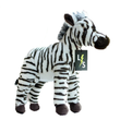 Nouvelle sortie !! Poupée de zèbre africain noir et blanc rayé mignonne et adorable LightningStore, réaliste, jouets en peluche, cadeaux pour enfants, animaux