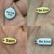 100 Custom Stainless Steel Charm, Gold Silver Personalized Charm, Logo Charm Beads, Laser Engraved Charm Beads For Jewelry Bracelets Making