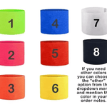 5 Custom Printed Armband Personalised Captain Football Sports Safety Reflective Event Personalized Safety Visibility Band High Viz High Vis
