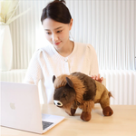 LightningStore Adorable Cute Spainish Bull Bison Ranch Cowboy Matador Doll Realistic Looking Stuffed Animal Plush Toys Plushie Children's Gifts Animals