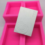 Custom Soap Mold - Personalized Soap Mold - Your Logo or Text or Name - Silicone Soap Mold for Soap Making - Custom Made Soap Mold