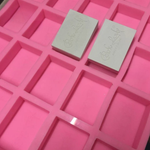 Custom Soap Mold - Personalized Soap Mold - Your Logo or Text or Name - Silicone Soap Mold for Soap Making - Custom Made Soap Mold