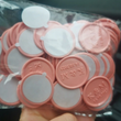 Selos de Cera Personalizados, Autocolante de Selo de Cera Personalizado com Adesivo, Selos de Monograma de Cera Autocolantes, Selos de Cera com Iniciais, Selos para Casamento