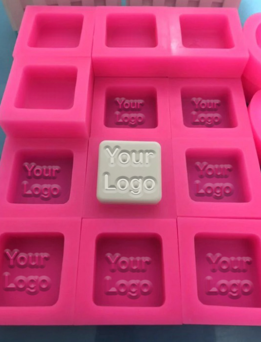 Custom Soap Mold - Personalized Soap Mold - Your Logo or Text or Name - Silicone Soap Mold for Soap Making - Custom Made Soap Mold