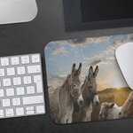 Donkey Sheep Mouse Pad - Classcal Farm Sunrise Mouse Mat
