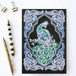 Beautiful Peacock Diary Journal Notebook - Limited Edition Peacock Diamond Painting