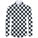 Custom Shirt - Personalized Shirt - Design Your Own Shirt - Formal Long Sleeve Shirt - Company Logo Pattern Dress Shirt