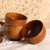 Natural Round Wood Bowls