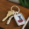 Custom Personalized Bulldog Photo Keychain - Turn Your Photos into a Keychain
