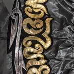 Muay Thai Shorts For Men And Women - Muay Thai Gears -Limited Edition Thai Boxing Shorts Gray Black Color