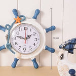 Sailor Round Wall Clock นาฬิกาแขวนผนังลายทะเล