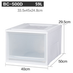 Stackable Storage Box - Bedroom Organizer - Clothes Storage - Drawer Chest - Bedroom Table Stand Cabinet - Closet Organization - Laundry