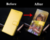 Custom Personalizable Photo Phone Case - Custom Photo Wallet Phone Case - IPhone Samsung Galaxy LG Pixel Huawei HTC Nokia OnePlus Motorola