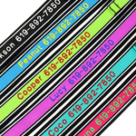 Personalized Dog Collar - Custom Dog Collar with Name - Custom Embroidered Dog Collars - Monogrammed Custom Made