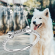 Bague avec Nom de Chien Personnalisée, Bijoux Mémorial pour Animaux, Maman Chien, Bague Personnalisée, Bague en Argent Sterling pour Animaux, Délicate, Cadeau pour Amoureux des Chiens