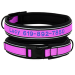 Personalized Dog Collar - Custom Dog Collar with Name - Custom Embroidered Dog Collars - Monogrammed Custom Made