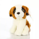 LightningStore Adorable Cute Baby Saint Bernard Puppy Dog Doll Realistic Looking Stuffed Animal Plush Toys Plushie Children's Gifts Animals + Toy Organizer Bag Bundle