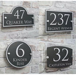 Personalized House Number Sign | Custom Address Sign for Yard | Address Plaque for House | House Number Plaque | Home Address Sign | Custom Address Sign