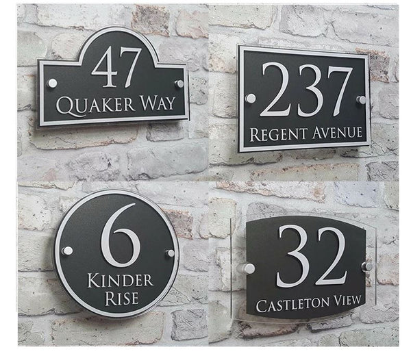Personalized House Number Sign | Custom Address Sign for Yard | Address Plaque for House | House Number Plaque | Home Address Sign | Custom Address Sign