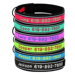 Personalized Dog Collar - Custom Dog Collar with Name - Custom Embroidered Dog Collars - Monogrammed Custom Made