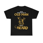เสื้อยืดรุ่นลิมิเต็ดอิดิชั่นหนวดเคราชายชรา