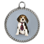 Customizable Beagle Photo Necklace - Create Your Own Personalized Necklace