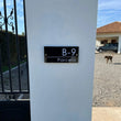 Cartel de dirección personalizado | Cartel con número de casa | Cartel de dirección para jardín | Placa de dirección para casa | Placa con número de casa | Cartel de dirección del hogar | Personalizado