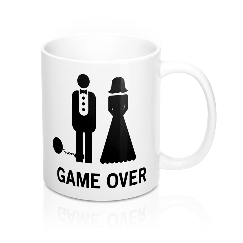Limited Edition Game Over Mug For Newly Weds