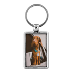 Custom Personalized Dachshund Photo Keychain - Turn Your Photos into a Keychain